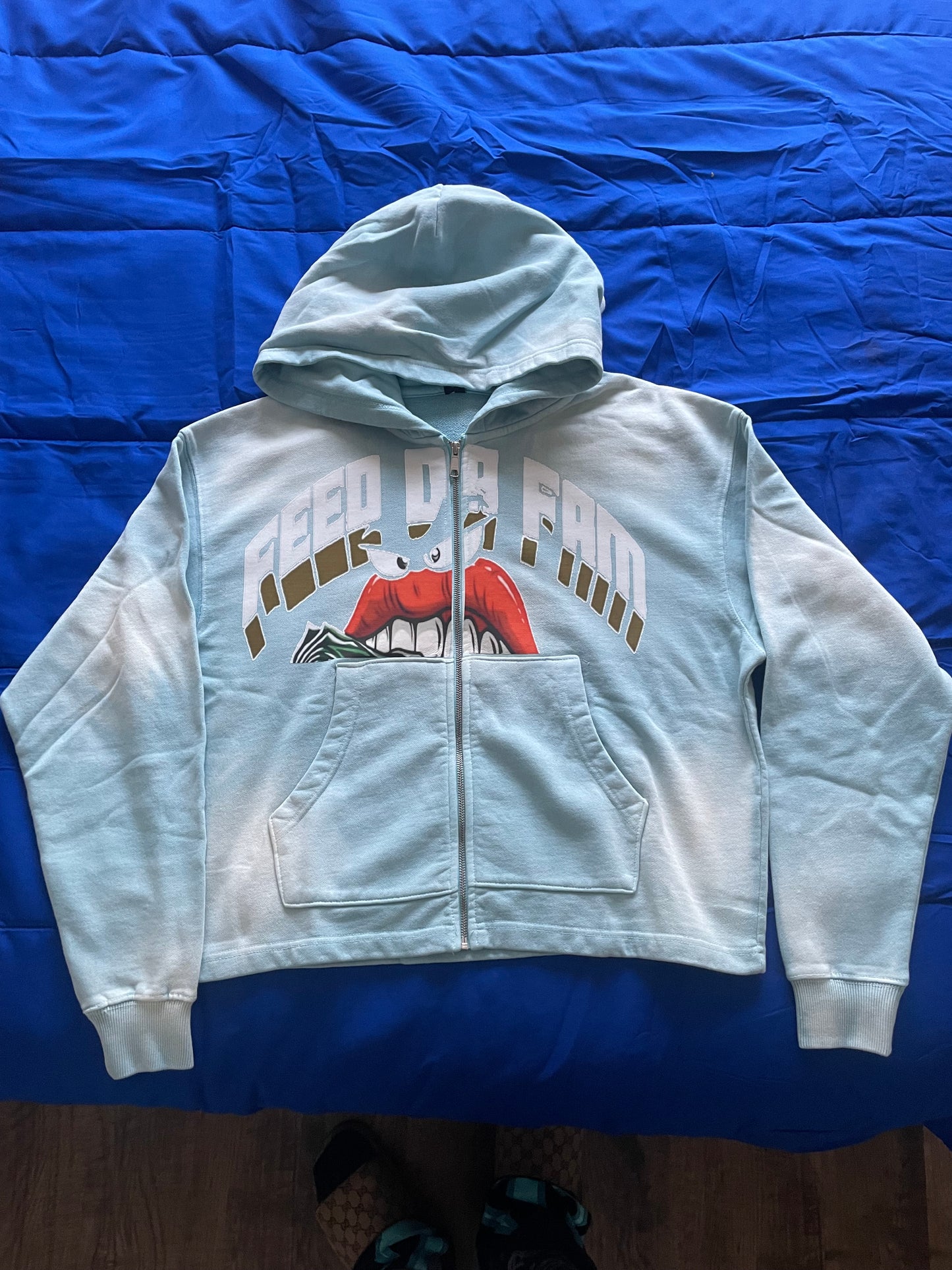 FDF medium zip up hoodie