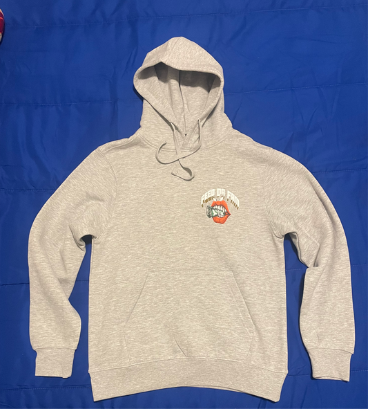 FDF Large grey hoodie